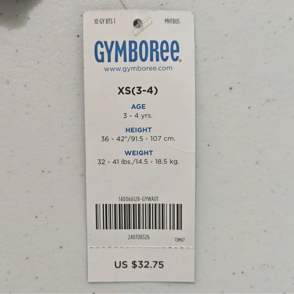 NWT Gymboree Boys Denim Jacket 3T 4T XS  XSmall Kids Trucker Corduroy Jean New